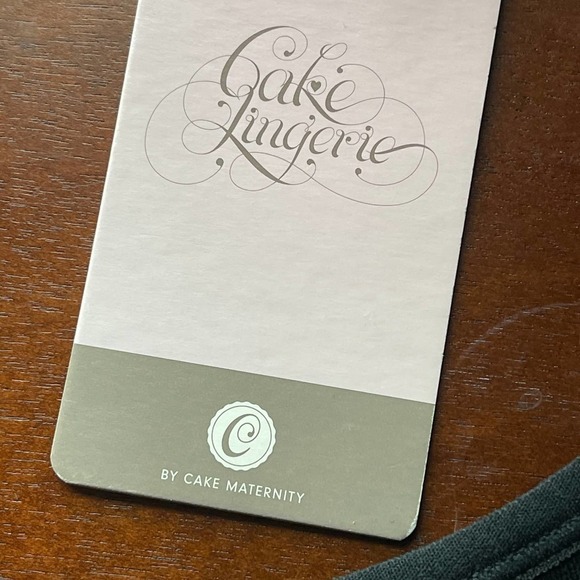 NEW CAKE LINGERIE WOMEN'S BLACK ROCK CANDY SEAMLESS SOFT NURSING BRA SIZE S - Picture 11 of 12